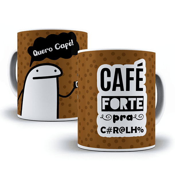 4 Artes Caneca Flork Café Editável Photoshop + Png 2