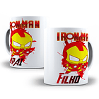 12 Artes Caneca Heróis Pais Geek Editável Corel Draw + Png 8