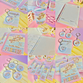 Kit Digital Caneca Signos Agendas Balinhas Encadernação Arquivo