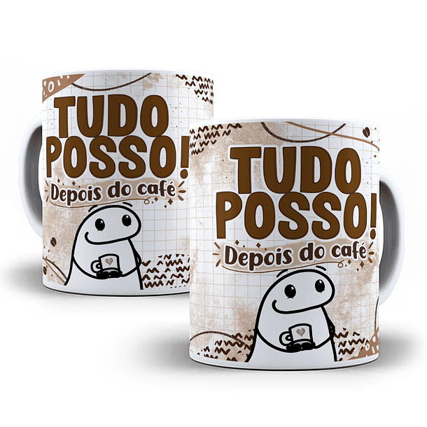 22 Artes Caneca Flork Café Pdf Editável + Png 1