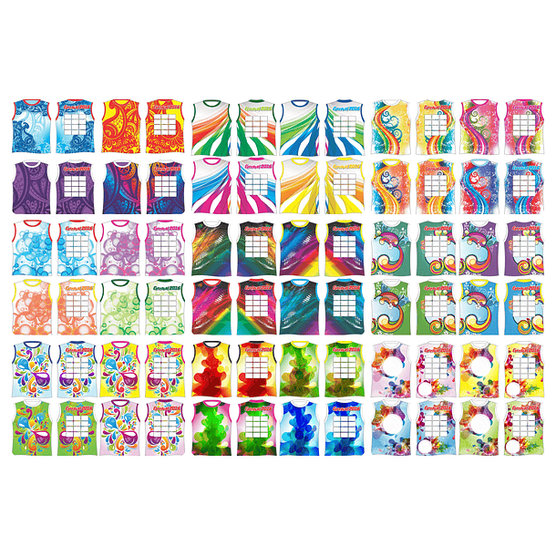 300 Artes Vetor Abadás Carnaval Editável em Corel Draw 4