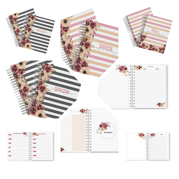 Kit Digital Encadernação Criativa 2.0 - Novo Atualizado 7