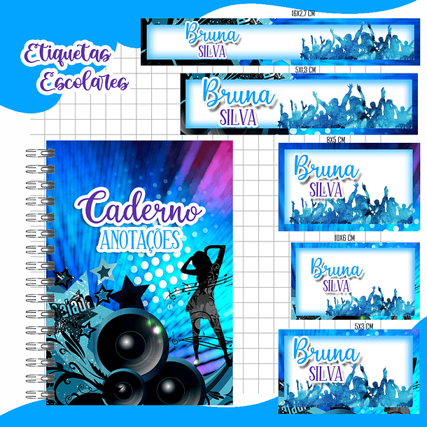 Pacote Agendas Escolares Completo em Pdf e Jpg 5