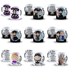 32 Artes Caneca e Camisa Wandinha Jenna Ortega em Corel Draw + Jpg  11