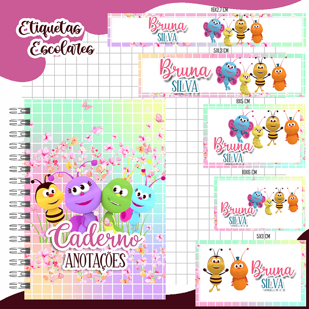 Pacote Agendas Escolares Completo em Pdf e Jpg 9