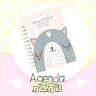 Artes para Capas Agendas Escolar Escolares em Jpg 17