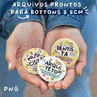 Kit Digital Profissões Completo Parte 1 em Png 4