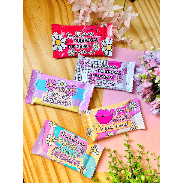 Kit Digital Dia das Mulheres Completo em Png  13