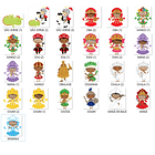 Kit Digital Orixás em Arquivo Png 2