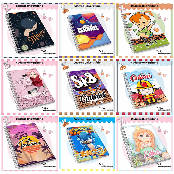 Coleção Agendas Volta as aulas Completo 2023 em Pdf  19