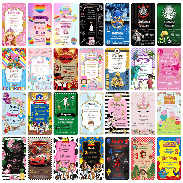 Pack Canva Convites Digitais Lucrativos 5.0 Templates Editáveis 415 Artes 10