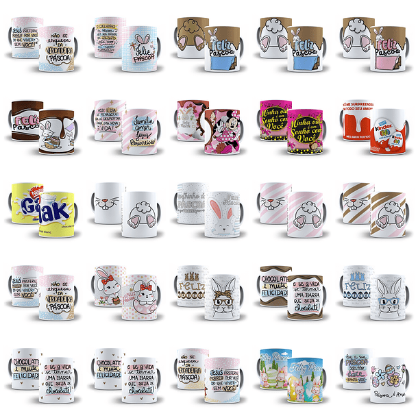 Coleção Artes de Páscoa Completo 2023  14