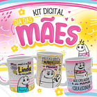 58 Artes para Caneca Flork Dia das Mães em Jpg 1