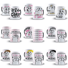 60 Artes Caneca Flork Dia das Mães Editável Corel Draw + Png 6