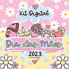 Kit Digital Dia das Mães em Png 1
