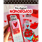 Kit Digital Dia dos namorados em Png  1