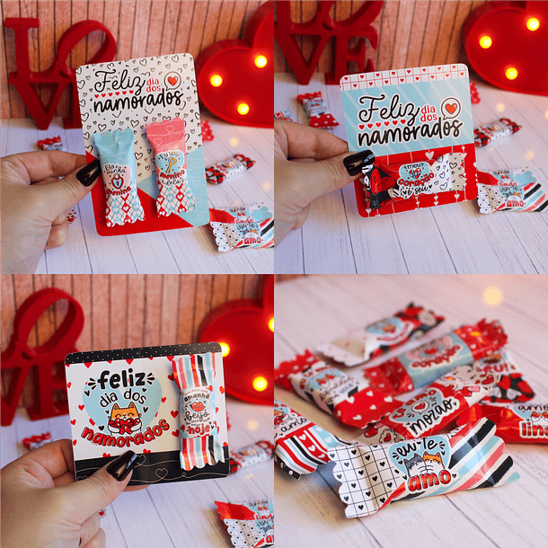 Kit Digital Dia dos namorados em Png   7