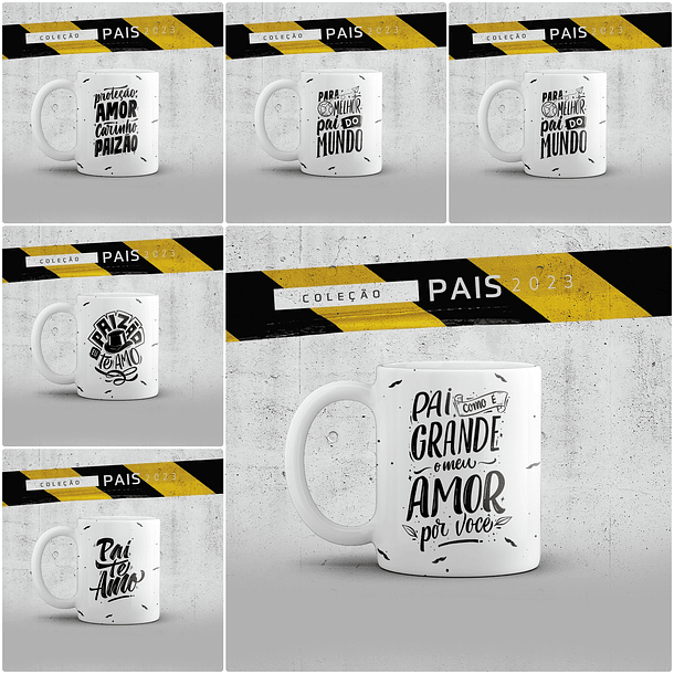 15 Artes Caneca Dia dos Pais em Jpg 3