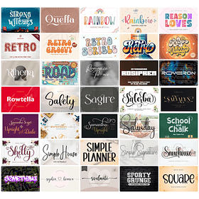 400 Fontes Instalável Premium Diversas 