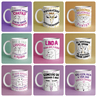 Arte Caneca Flork Amigas Amizade Arquivos Sublimação Png 2