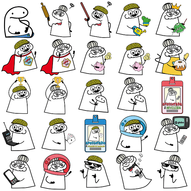 Kit Digital Florks Dia dos Avós Arquivos em Png 3