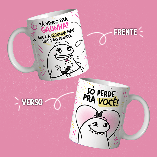 Arte Caneca Flork Amigas Amizade Arquivos Sublimação Png 7