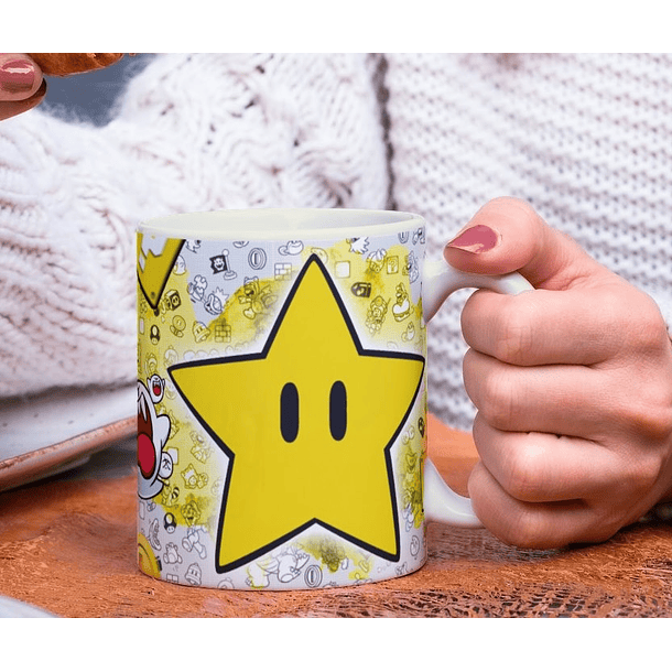 8 Artes Caneca Super Mario Bros em Photoshop 4