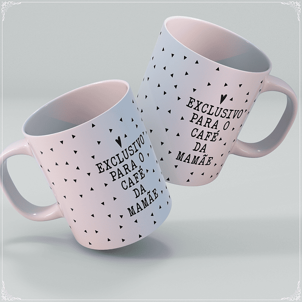 10 Artes Caneca Dia das Mães Minimalista em Corel Draw   4