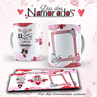 10 Artes para Caneca Dia dos Namorados Mickey Disney e Outros em Corel Draw 6