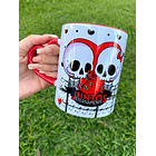 15 Artes Caneca e Azulejo Caveira Dia dos Namorados em Jpg 1