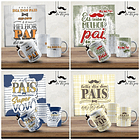 90 Artes para Sublimação Dia dos Pais Editáveis + Png 6