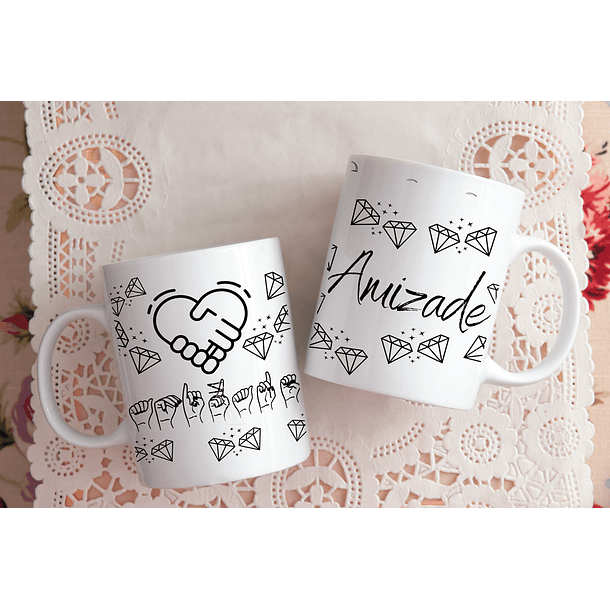 Artes para Caneca Libras CorelDraw 4