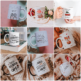 30 Artes para Caneca Frases Motivacional  em Jpg