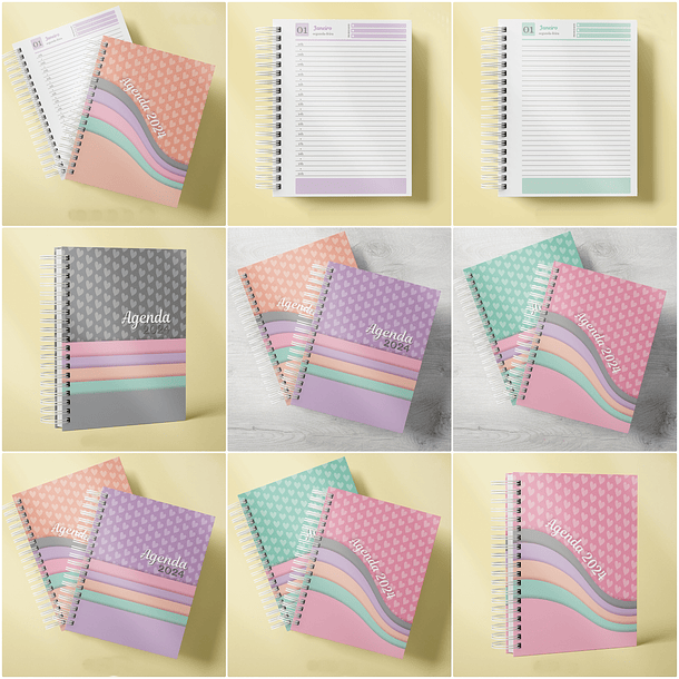 Arquivo Combo Agendas Básicas 2024 em Pdf 