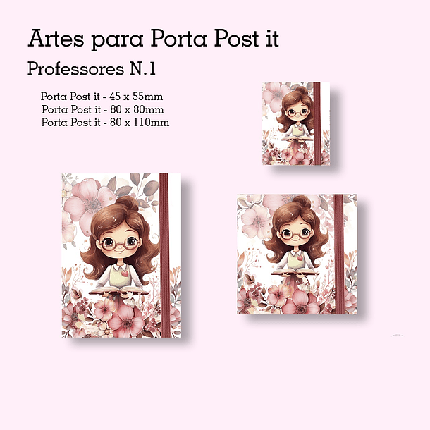 Arquivo Capas para Post It Dia dos Professores em Jpg 5