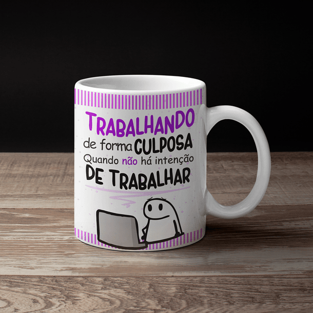 ARTE CANECA TRABALHANDO DE FORMA CULPOSA QUANDO NÃO HÁ INTENÇÃO DE TRABALHAR CDR 1