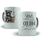 11 Artes Caneca Ursinhos Cheguei em CorelDraw 5