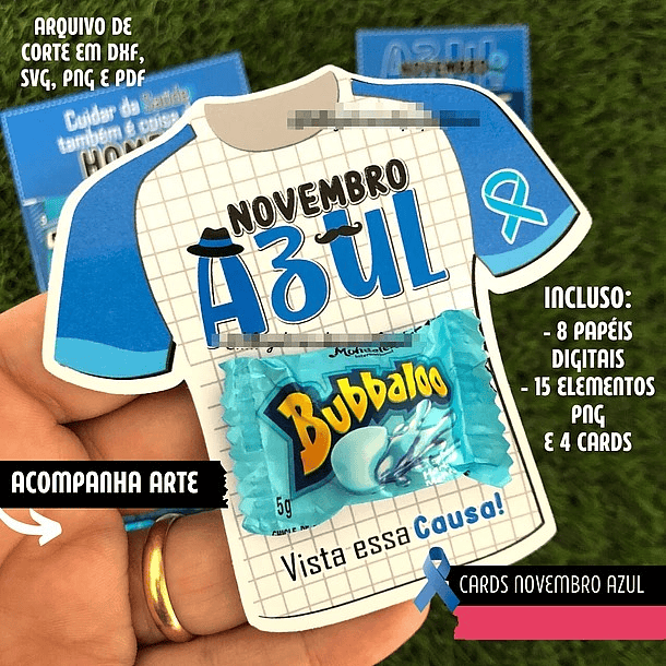Arquivo de Corte Mimos Novembro Azul em Pdf 4