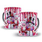 24 Artes para Caneca Natalina 3d Arquivo em Jpg 3