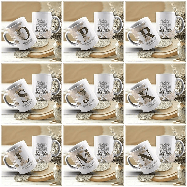 24 Artes para Caneca Natalina 3d Arquivo em Jpg 7