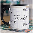 10 Arte para Caneca Frase Motivacional Seja Forte em Corel Draw 3