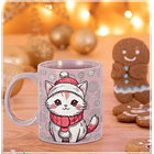9 Artes para Caneca de Gatinhos Natal Arquivo em Jpg  3