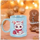 9 Artes para Caneca de Gatinhos Natal Arquivo em Jpg  4