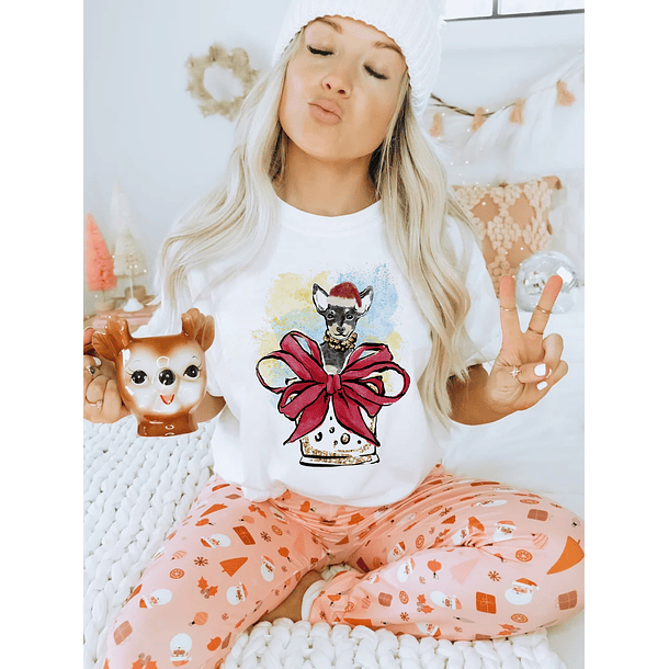 30 Artes para Caneca e Camisa Natal Pets em Corel Draw 9