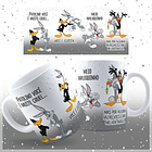 8 Artes para Caneca Patolino Animado Arquivos Jpg  8