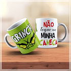18 Artes para Caneca Natal Grinch Arquivo em Jpg   4