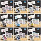 30 Artes para Caneca Calendário Temas Diversos 2024 Arquivo em Photoshop 2