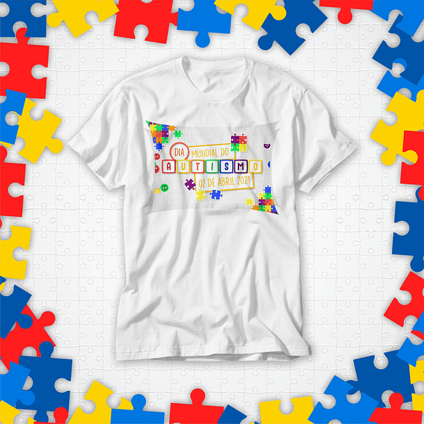 20 Artes para Camisa Autismo Arquivo Editavél  11