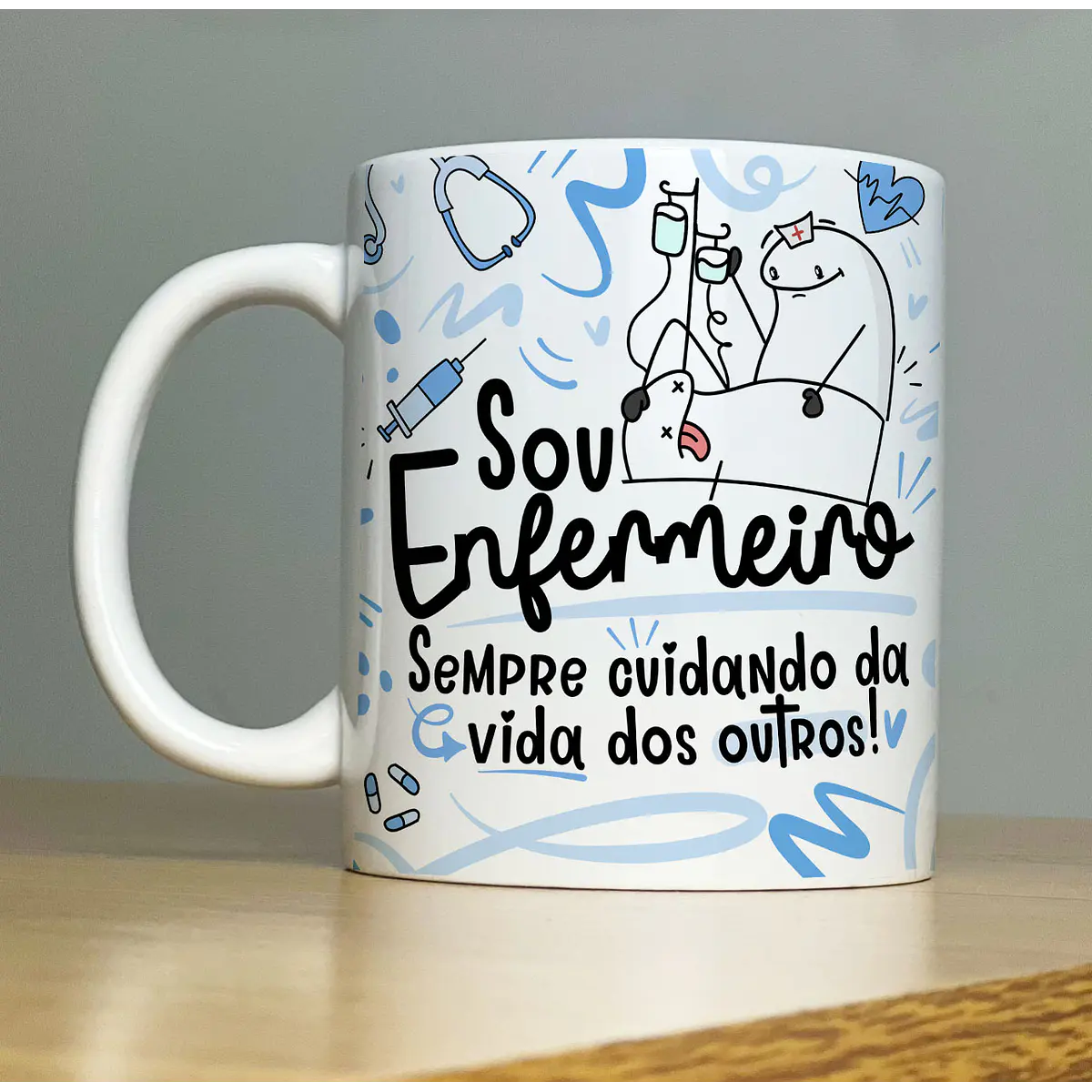 Arte Caneca Sou Enfermeiro Flork Profissão Arquivo Png | Studio Booby