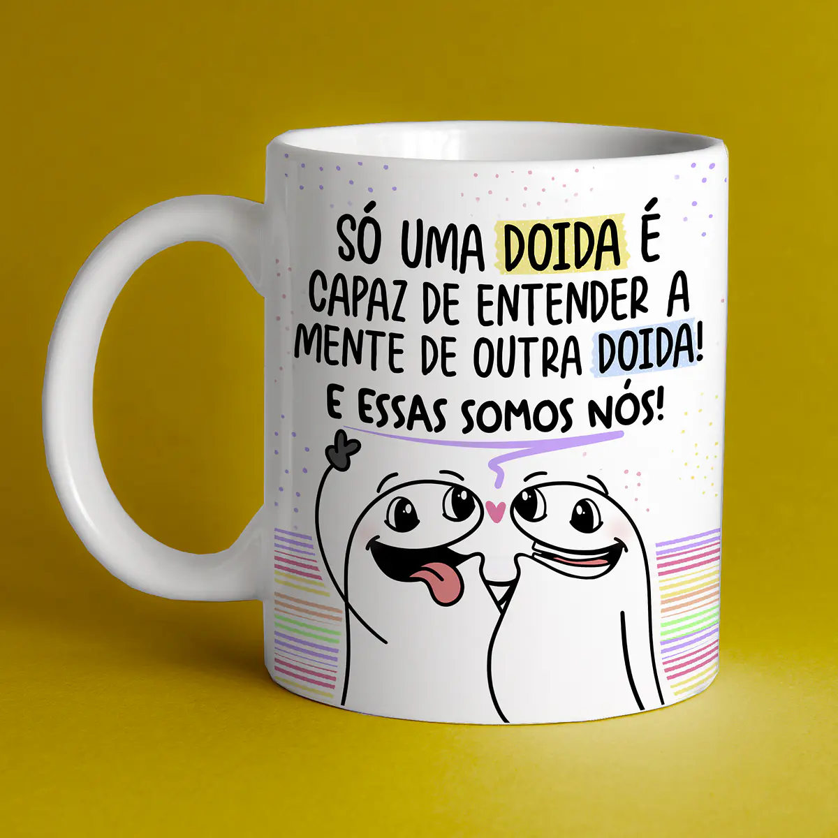 Arte Caneca Só uma Doida é Capaz de Entender a Mente De Outr | Studio Booby